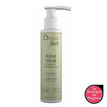 Lubrifiant Orgie Bio Aloe Vera 100ml pas cher