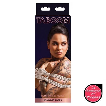 Corde de bondage Taboom 10M - 7mm Chanvre