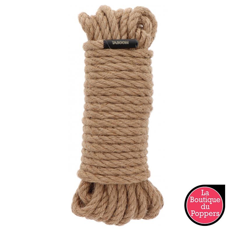 Corde de bondage Taboom 10M - 7mm Chanvre