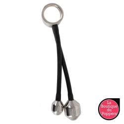 Cockring + Plugs lestés en métal Heavy Ring 840gr pas cher