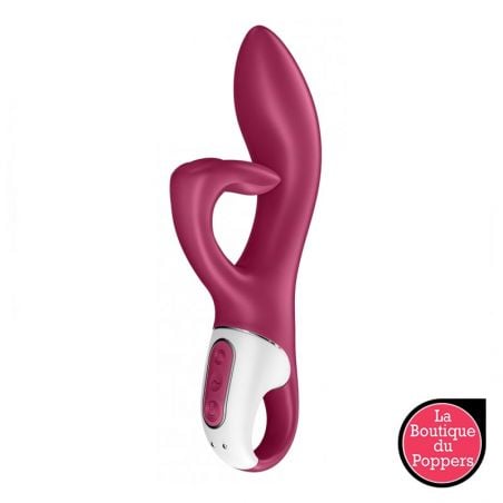 Vibro Rabbit Embrace Me Satisfyer 20cm Fuchsia pas cher