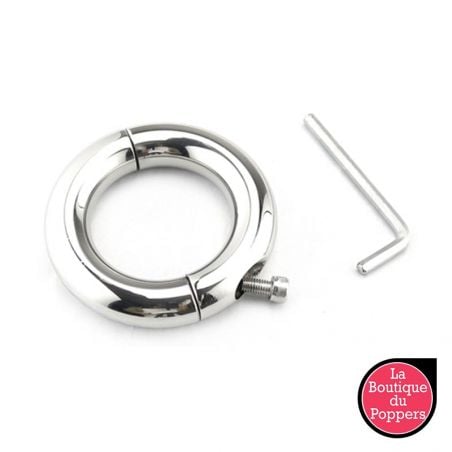 Cockring Métal Goliath avec vis - Diamètre : 30 mm