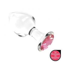 Plug Bijou en Verre Diamond Glassy pas cher