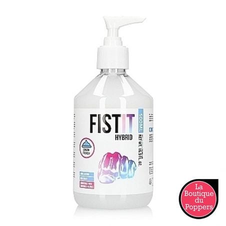 Crème lubrifiante Fist It Hybride - Bouteille Pompe 500ml pas cher