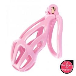 Cage de chasteté Netty XL 10 x 4cm Rose pas cher