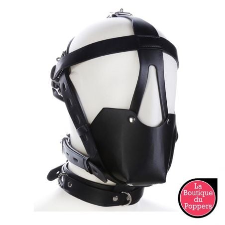 Muselière Sm Harness Head Noire pas cher