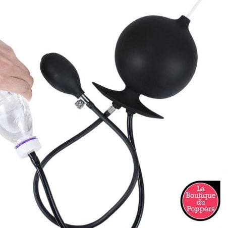 Plug gonflable et Embout de lavement Butt Enema 12 x 11cm