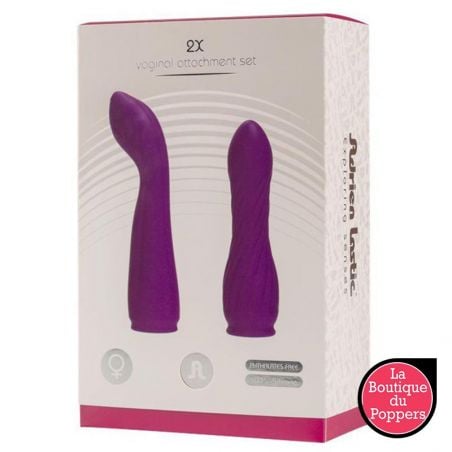 Set de 2 gaines Silicone pour Dildos