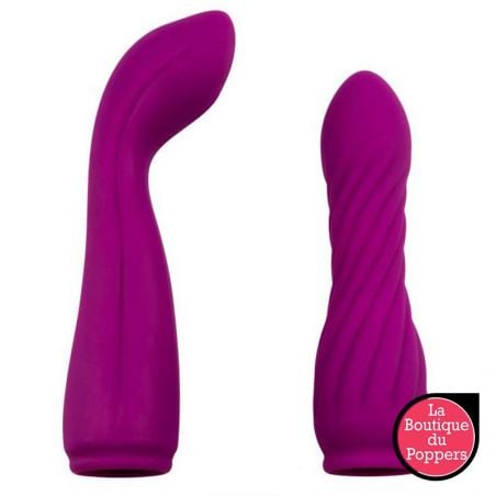 Set de 2 gaines Silicone pour Dildos pas cher