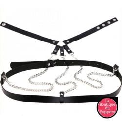 Collier + Ceinture Belt Neck Noir