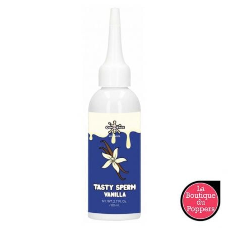 Eau aromatisée TASTYSPERM pour Cum Face - Vanille 80ml pas cher