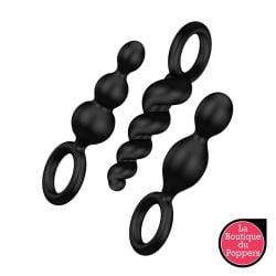 Satisfyer Plug Noir X3 pas cher