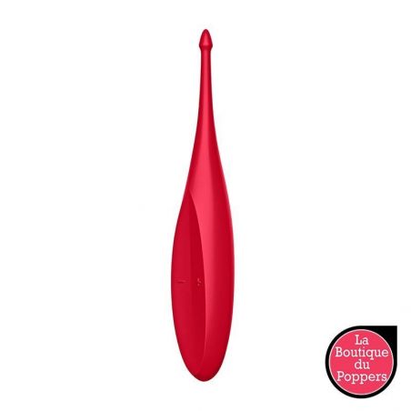 Stimulateur Clitoridien USB Twirling Fun Rouge pas cher