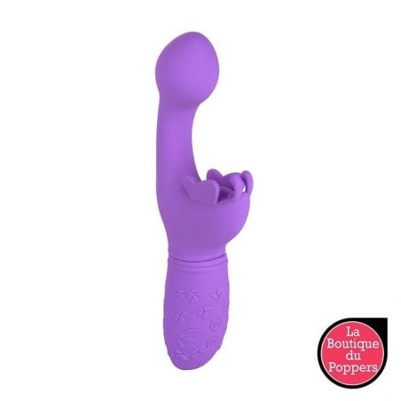 Vibromasseur Rechargeable Butterfly Kiss Violet