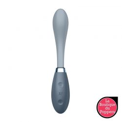 Vibromasseur Rechargeable Point-G Flex 3 Gris