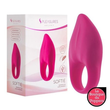 Anneau Vibrant Rechargeable Softie Rose