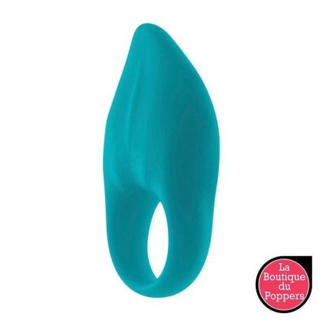 Anneau Vibrant Rechargeable Softie Turquoise