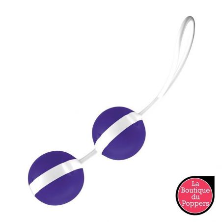 Boules Joyballs Trend Violet-Blanc