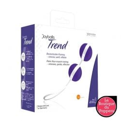 Boules Joyballs Trend Violet-Blanc