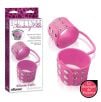 Menottes en silicone Fetish Fantasy Elite rose