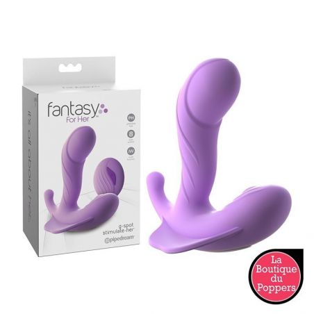 Vibromasseur Chauffant Rechargeable En Silicone G-Spot