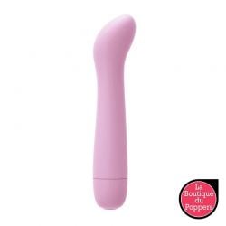 Vibromasseur Delightful en Silicone Rose Pâle