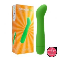 Vibromasseur Delightful en Silicone Vert