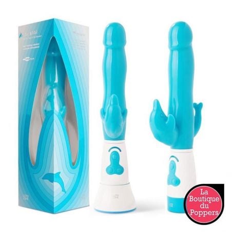 Vibromasseur Rabbit Chauffant Rechargeable Dolphin