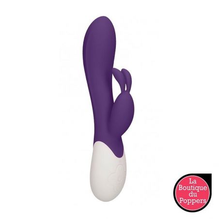 Vibromasseur Rechargeable Chauffant Flame Pourpre