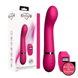 Vibromasseur Rechargeable Télécommandé Rose Kegel G