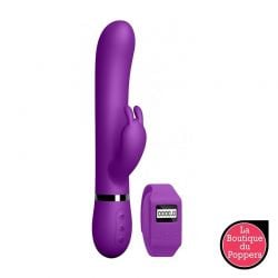 Vibromasseur Rechargeable Télécommandé Violet Kegel Rabbit