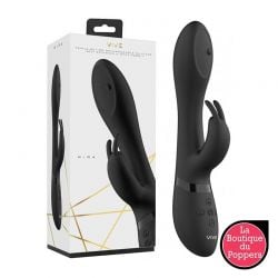 Vibromasseur USB Triple Fonction Mira Noir