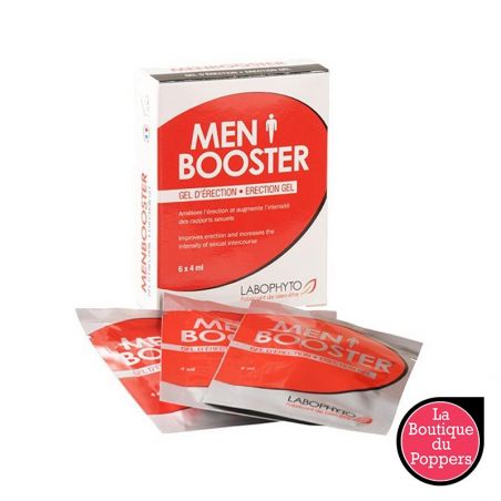 Gel d'erection Men Booster 6 dosettes pas cher