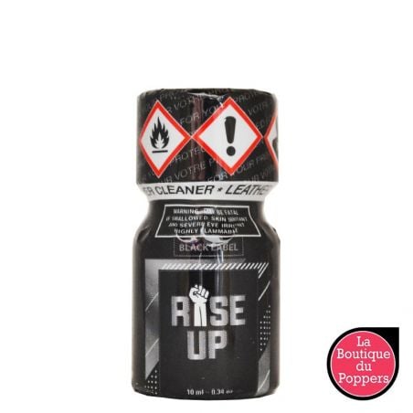 Poppers Rise Up Black Label 10ml Pentyle pas cher