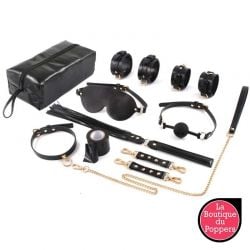 Kit d'accessoires SM avec sacoche 7 Pièces Noir pas cher