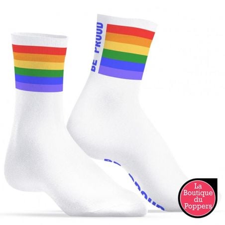 Chaussettes Rainbow Be Proud SneakXX pas cher