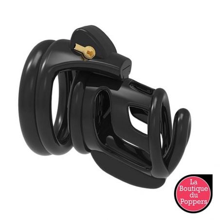 Cage de chasteté Gest Lock 7.5 x 3cm Noire pas cher