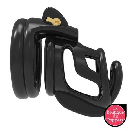 Cage de chasteté Gest Lock 7.5 x 3cm Noire