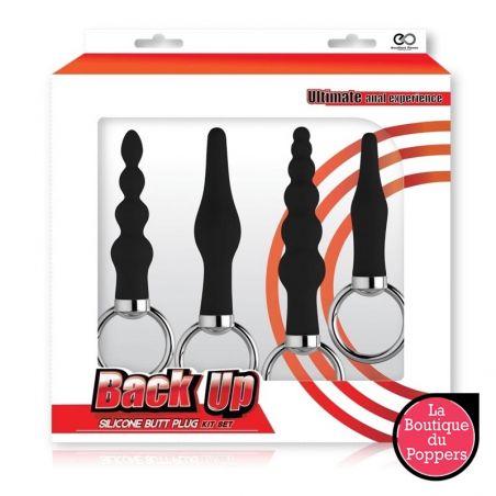 Kit de plugs Back Up Noirs