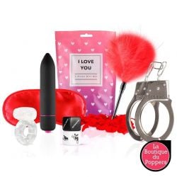 Coffret de 7 sextoys I Love You pas cher