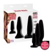 Kit plugs en silicone Black Mont x3