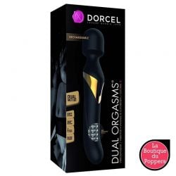 Wand Dual Orgasms Dorcel 24cm - Tête 46mm