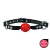 Baillon boule Simply Gag 4cm Rouge