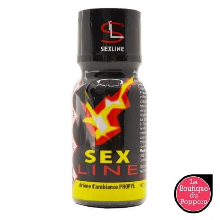 Poppers Sex line 15 ml Propyl pas cher