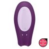 Stimulateur connecté Double Joy Satisfyer Mauve