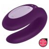 Stimulateur connecté Double Joy Satisfyer Mauve