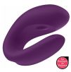 Stimulateur connecté Double Joy Satisfyer Mauve