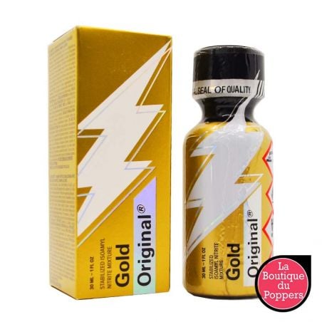 Poppers Gold Original Amyl 30ml pas cher