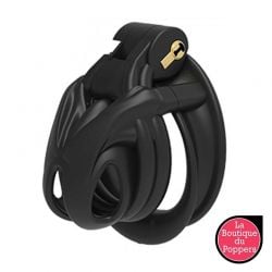 Cage de chasteté Evo M 4.5 x 3.5cm Noire pas cher