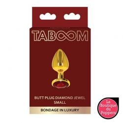 Plug bijou anal Jewel Taboom S 6 x 2.7cm